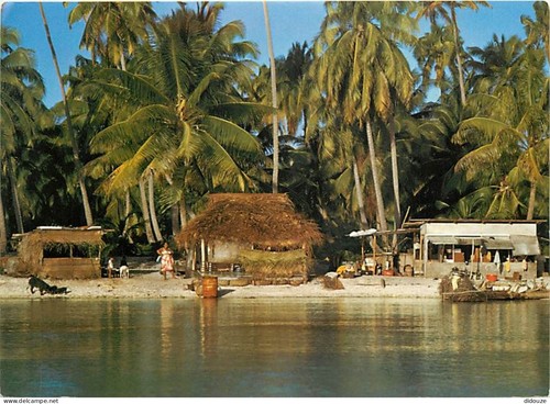 Carte postale tahiti - tahiti,