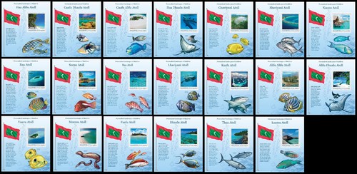 Maldive paesaggi e - paesaggi, (atolli)